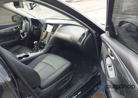 2017 Infiniti Q50 2.0T Premium из США, поврежденный, VIN JN1CV7AR9HM682095